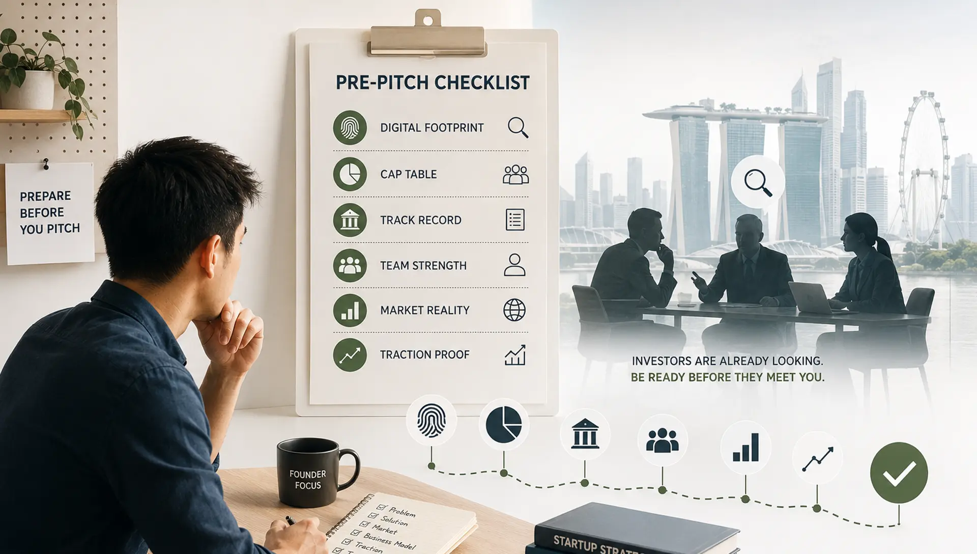 pre pitch checklist for founderss